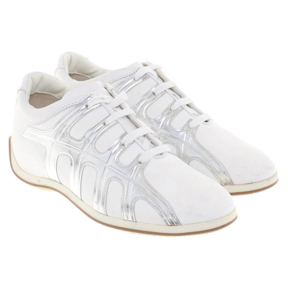 Hogan Sneakers in white / silver