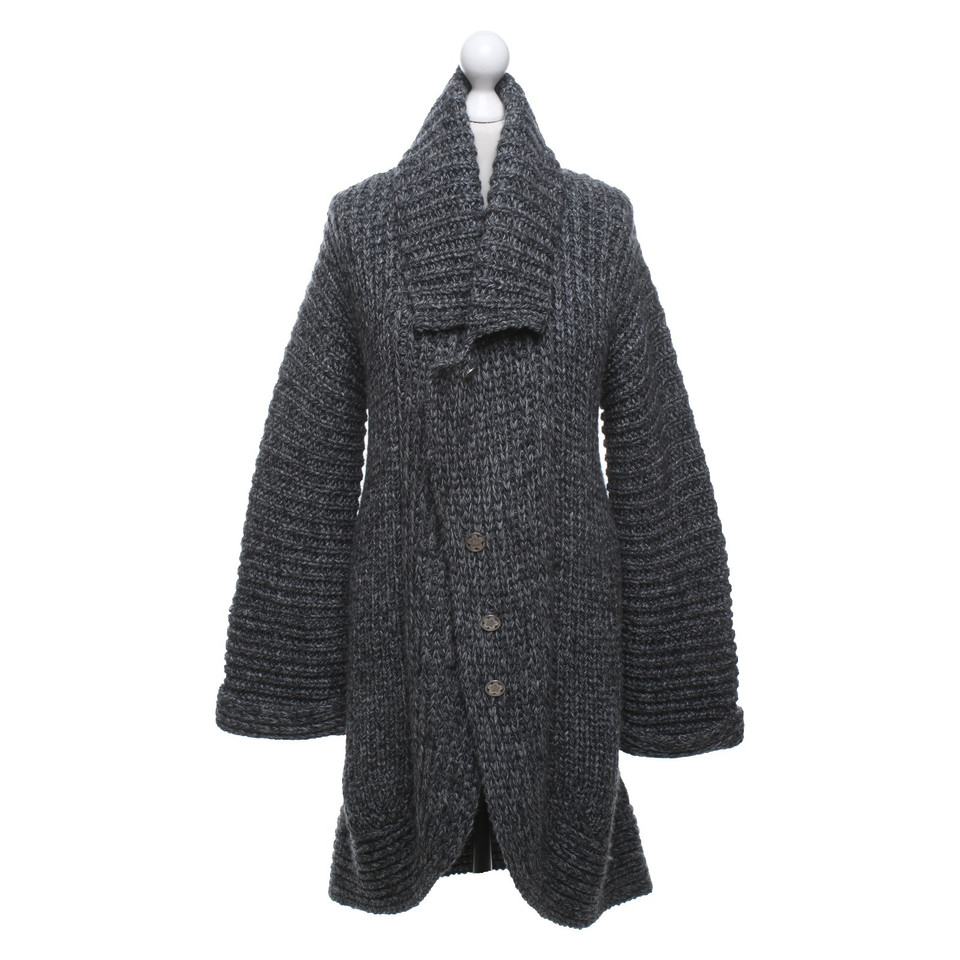 Windsor Manteau tricoté en gris