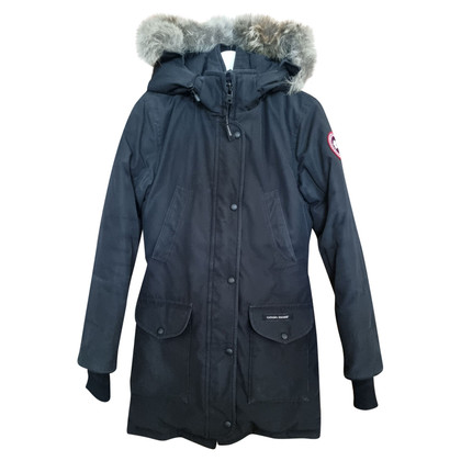 Canada Goose Jacke/Mantel aus Pelz in Schwarz