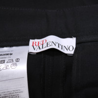 Red Valentino Hose aus Wolle in Schwarz