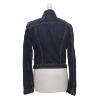 Just Cavalli Jacke/Mantel aus Baumwolle in Blau