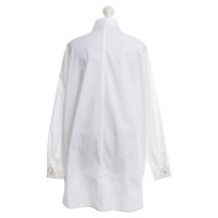 René Lezard Shirt blouse in white
