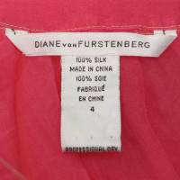 Diane Von Furstenberg camicetta di seta multicolore