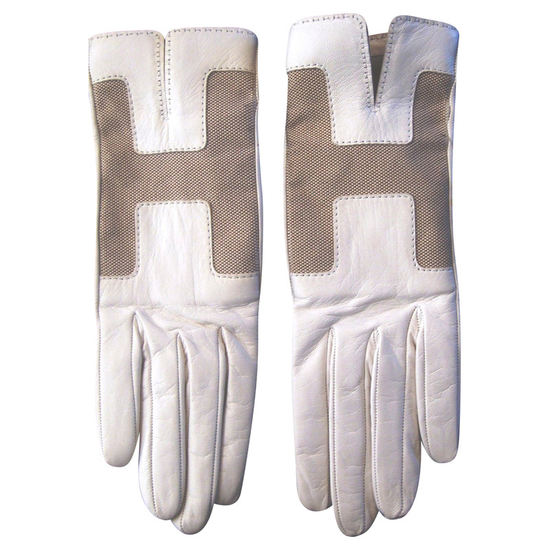 Hermès Lamb leather gloves