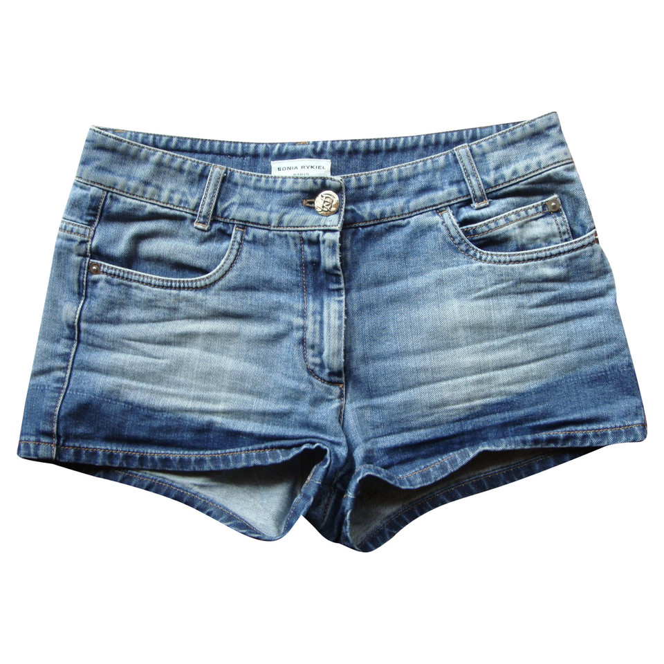 Sonia Rykiel Shorts Jeans fabric in Blue