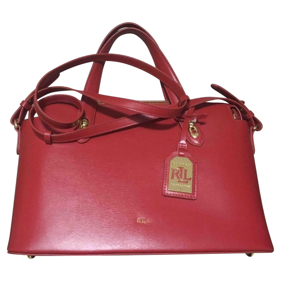 Ralph Lauren Rote Handtasche