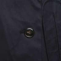 Carven Jacke/Mantel aus Baumwolle in Blau