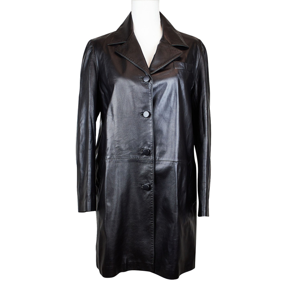 Marni Jacket/Coat Leather in Black