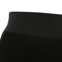 Jean Paul Gaultier Fluweel rok in zwart