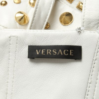 Versace Top en Cuir