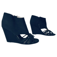 Chanel Wedges in Schwarz