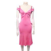 Versace Kleid aus Viskose in Rosa / Pink