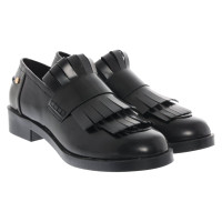 Rocco Barocco Slippers/Ballerinas Leather in Black