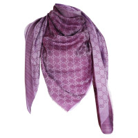 Gucci Echarpe/Foulard en Laine en Rose/pink