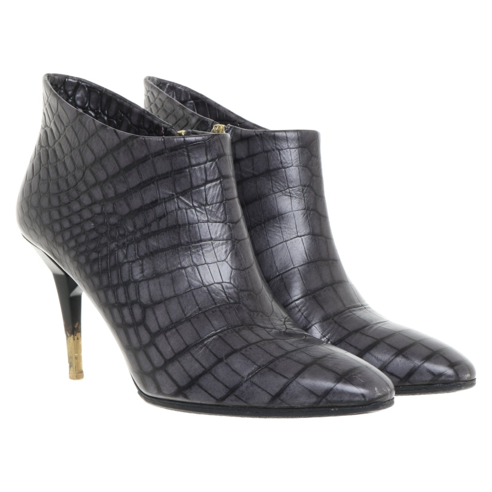 Hugo Boss Ankle boots in reptile look - Second Hand Hugo Boss Ankle boots  in reptile look buy used for 44€ (3116855)
