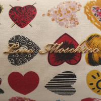 Moschino Love Handtasche mit Muster-Mix