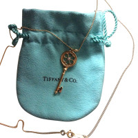 Tiffany & Co. Key yellow gold necklace