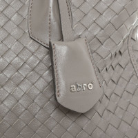 Abro Shopper Leather in Grey