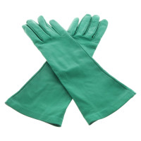 Prada Handschuhe in Grün 