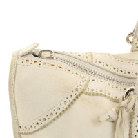 Balenciaga City Bag Leather in White