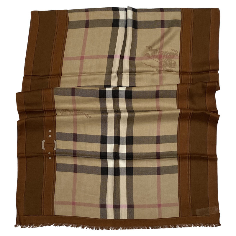 used burberry scarf