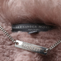 Alexander McQueen Jas/Mantel Leer