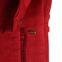 Hugo Boss trousers in red