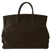 Hermès Birkin Bag Leer in Taupe