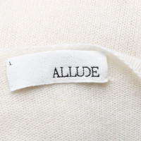 Allude Knitwear Cashmere in Cream