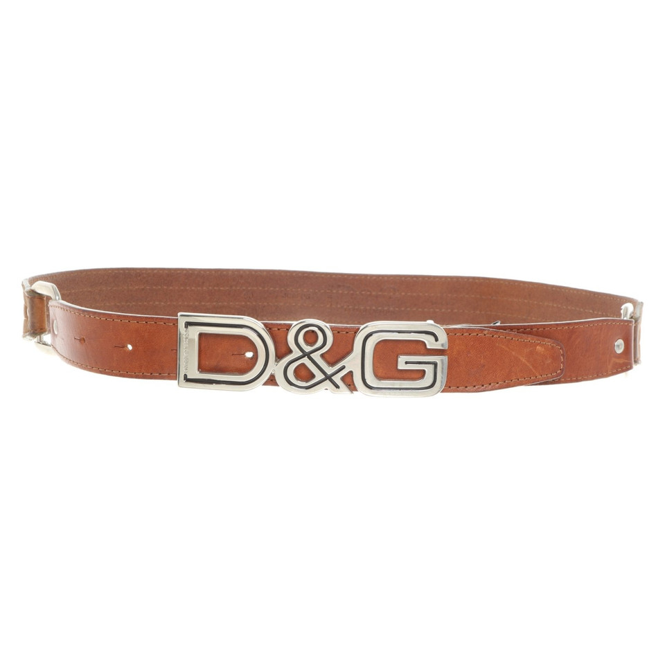 D&G Ceinture en cuir