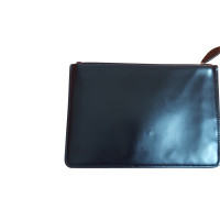 Alaïa Clutch Leer in Zwart