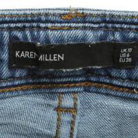 Karen Millen Jeans en bleu clair