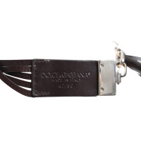Dolce & Gabbana Leather / metal belt