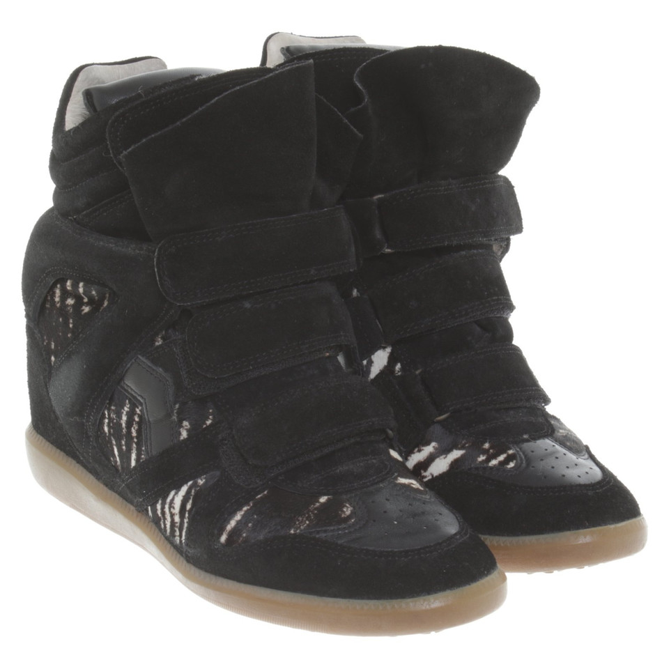 Isabel Marant Sneaker wedges in black