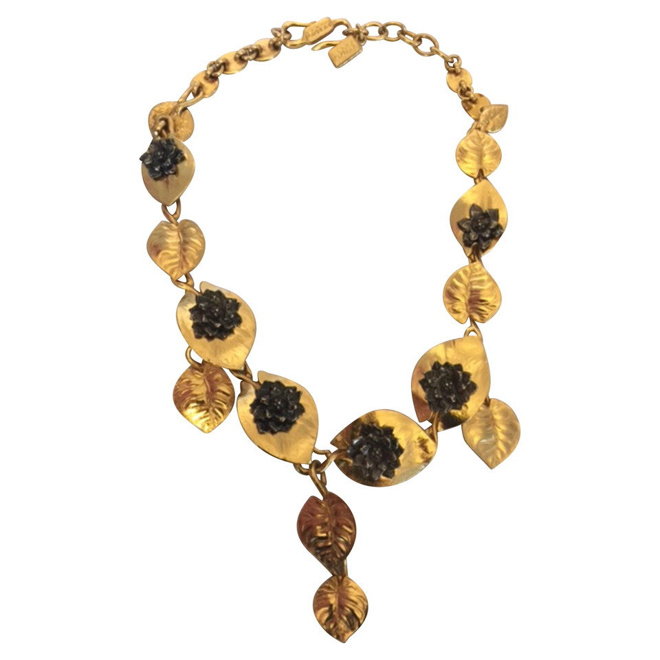 Kenzo Necklace with floral decor