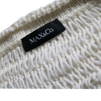 Max & Co  pull en tricot blanc cassé