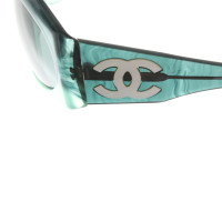 Chanel Sonnenbrille in Grün