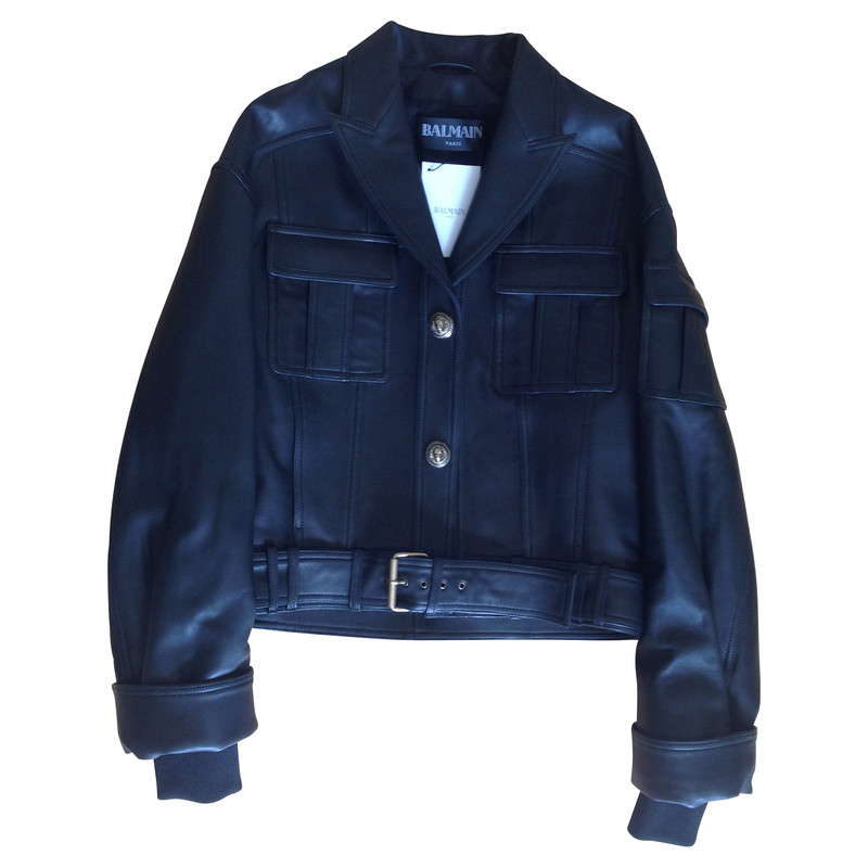Balmain Leather jacket  