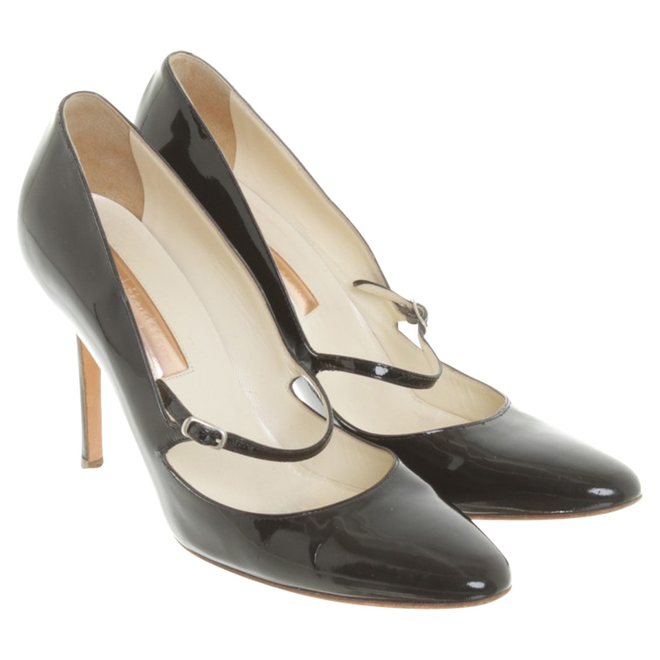 Rupert Sanderson Patent leather Mary Janes