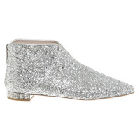 Miu Miu Ankle boots with glittering surface