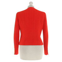 Chanel Bouclé blazer in red