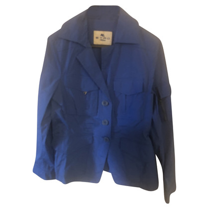 Etro Jacket/Coat in Blue