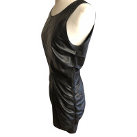 Sylvie Schimmel Dress Leather in Black