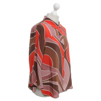 Missoni Zijden blouse met patroon