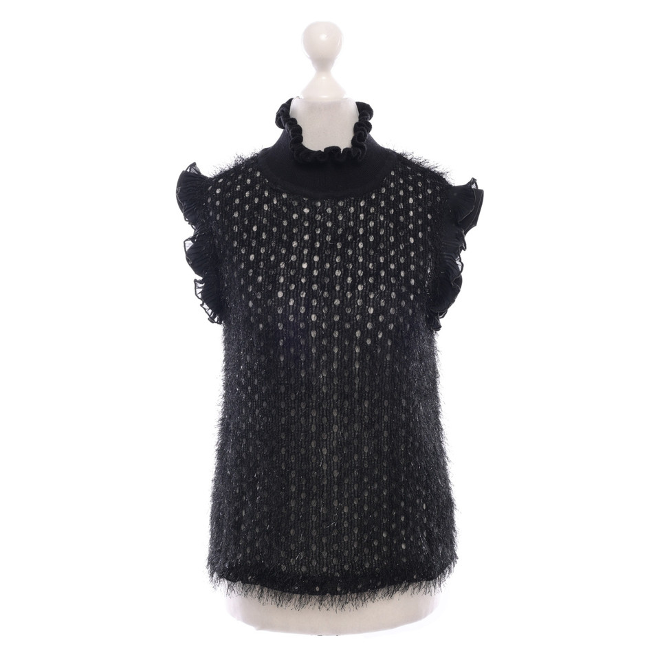 Carven Top en Noir