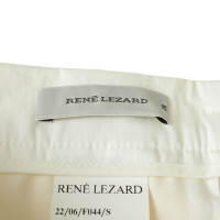 René Lezard Hose in Weiß