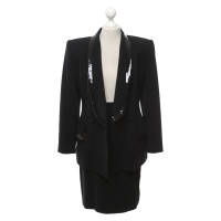 Rena Lange Suit Wol in Zwart