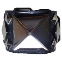 Givenchy Black leather bracelet