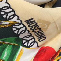 Moschino motifs écharpe de soie