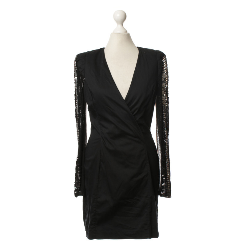 French Connection Black dress with sequins